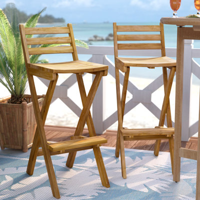 Harden Patio Bar Stool by Millwood Pines