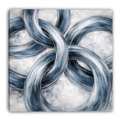 Art mural sur toile tendue Interwoven