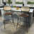 Rattan Back Bar Stool-672200784