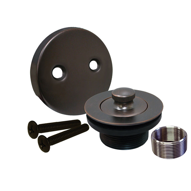 Lift and Turn Bathroom Sink Drain, Oil Rubbed Bronze