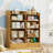 Hartleigh 49" H 5 Tier Kids Bookshelf with 10 Cubes-1407813794