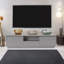Console multimédia à profil bas avec rangement rabattable 63 po Hanshaw - Meuble télé pour téléviseur de 70 po ou moins-391167264
