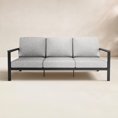 Townsend 80.3" Wide Outdoor Patio Sofa with Sunbrella® Cushions