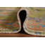 Tapis traditionnel rétro vert 7 x 9