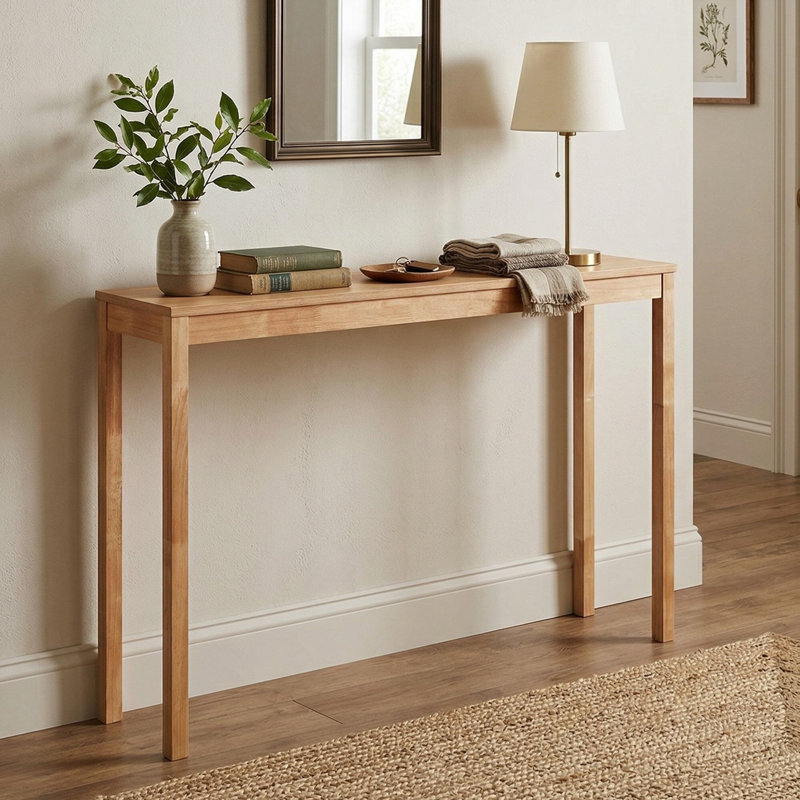 Console-canapé en bois Modern, Natural
