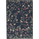 Hand-Knotted High-Quality Black Area Rug