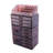 4-Piece Plastic Cosmetics Storage Rack Purple
