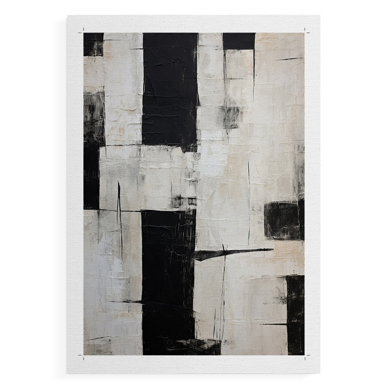 Série ABSTRACT CCCCXXVVI - Impression sur toile seulement - NON-CADRE, H 36 po x l 24 po