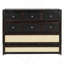 Lit escamotable double avec grands tiroirs, espresso-1915001729