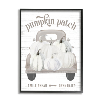 Rustic Pumpkin Patch Seasonal Fall Harvest sign