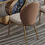 Ensemble de salle à manger de style moderne et luxueux en pierre frittée 31,49 po-101460795