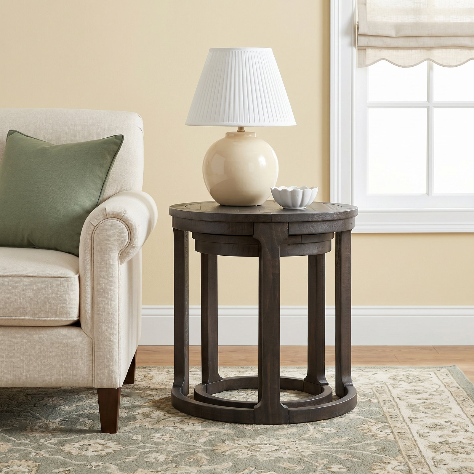 Wedgeport Nesting End Table