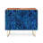 Schatzi Brown Jungle Cat Blue 2 Door Credenza Cabinet-36710888