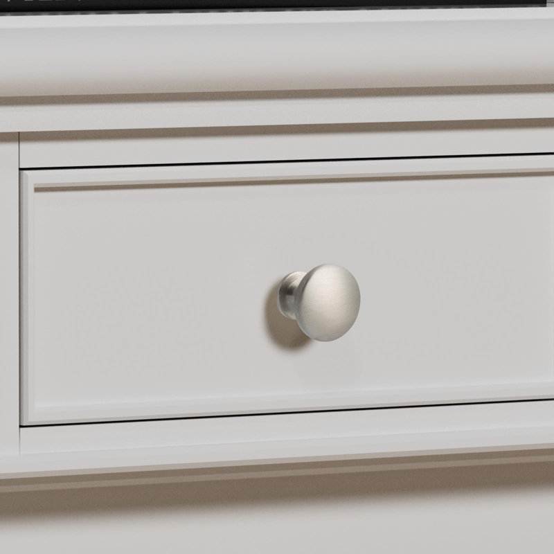30 Pack Cabinet Knobs Brushed Nickel Drawer Knobs - Solid Zinc Alloy Kitchen Pulls Modern Cabinet Hardware For Dresser Drawers
