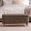 Polyester Upholstered Storage Bench-2132856987