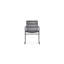 Cebu Stackable Dining Chair + Graphite Cushion