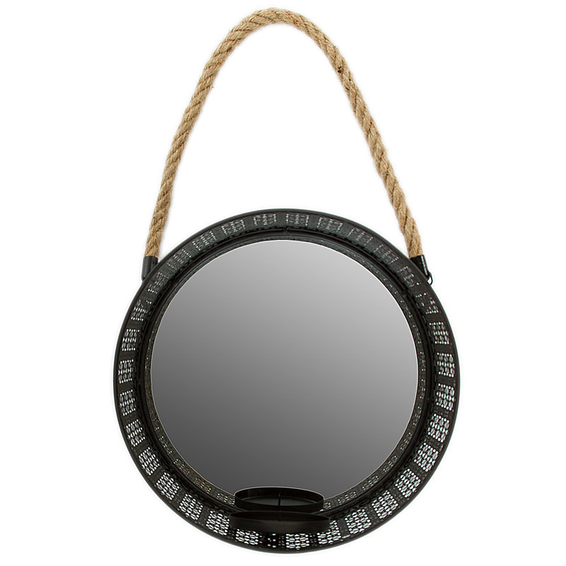 Violet Metal Flat Wall Mirror
