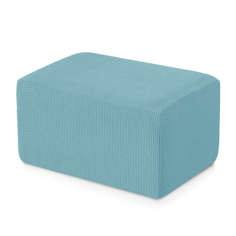 Housse pour repose-pieds Pizarro, Bleu clair
