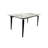 Glossy Rock Table, Sintered Stone Dining Table, Dining Room Table
