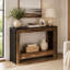 Console 41 po, table de couloir avec rangement ouvert