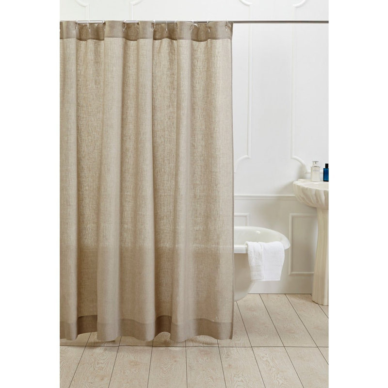 Macaulay Linen Shower Curtain