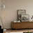 Retro simple solid wood TV cabinet