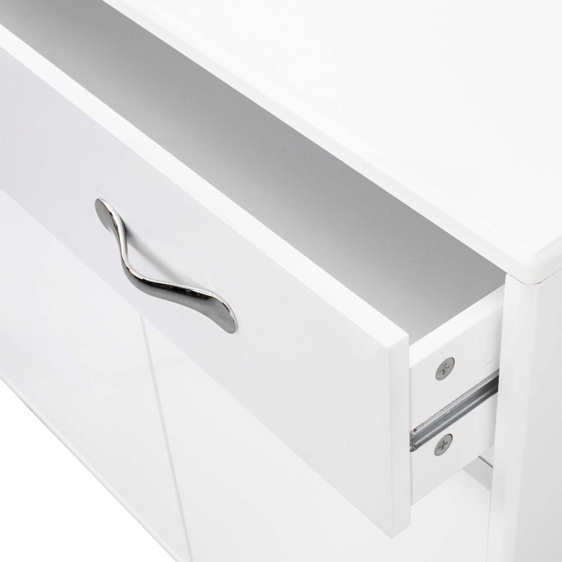 Modern Sidrboard, Side Table With Drawer And Doors