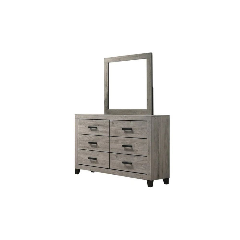 Comstock à 6 tiroirs avec miroir