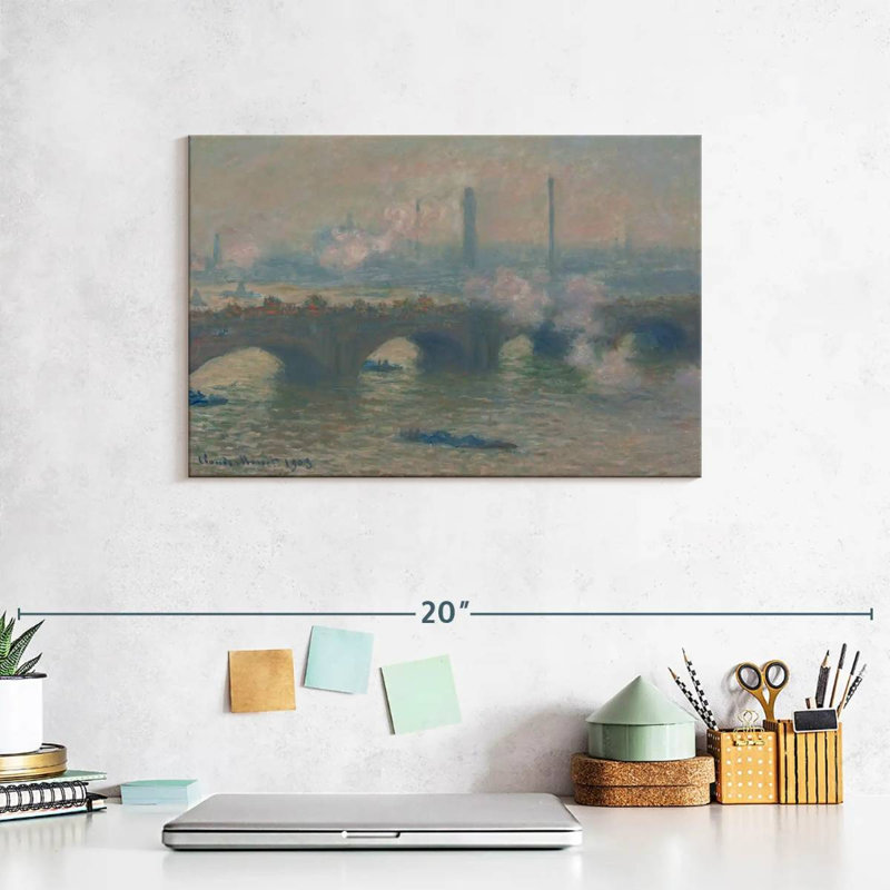 Lilie Waterloo Bridge, 8" H x 12" W