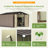 10 ft. W x 12 ft. D Outdoor Metal Storage Shed-104234571