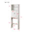 Armoire de rangement au-dessus de la toilette-739317428