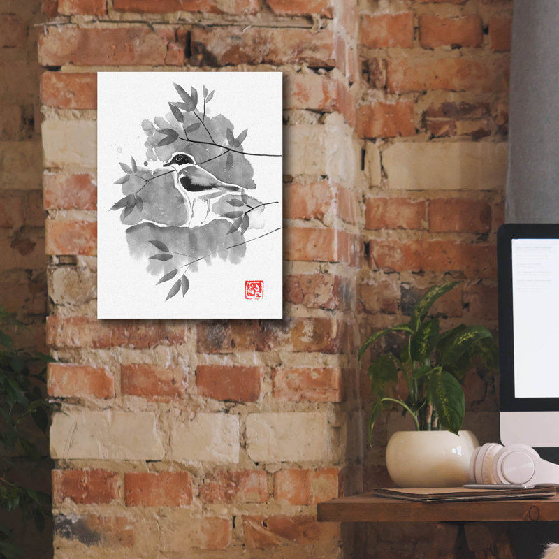 "Bird 01" par Pechane, H 16 po x l 12 po x P 0,75 po