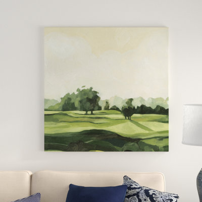 Olive Afternoon II by Emma Scarvey - Wrapped Canvas Painting
