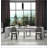 Multifunctional extendable console table