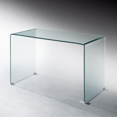 Rapoza Glass Console Table