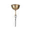Wolken 1 - Light Brass Dome Pendant