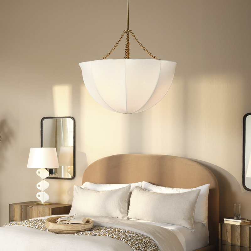 Aire 4 - Light Chandelier, Off-White