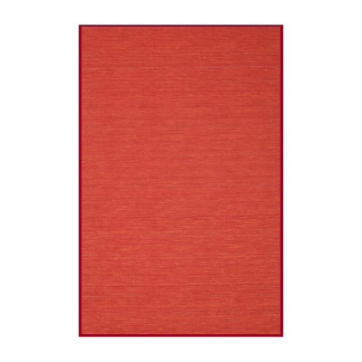 Tapis de zone orange contemporaine