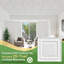 Carreau de plafond en PVC texturé ignifuge, imperméable et réutilisable 2 pi x 2 pi - blanc de qualité supérieure, 48 pi2 / caisse (ensemble de 12)