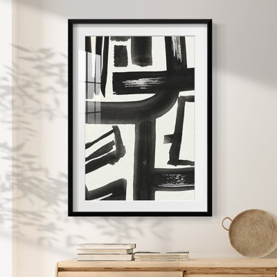 «Inkwell Intersect II», reproduction encadrée