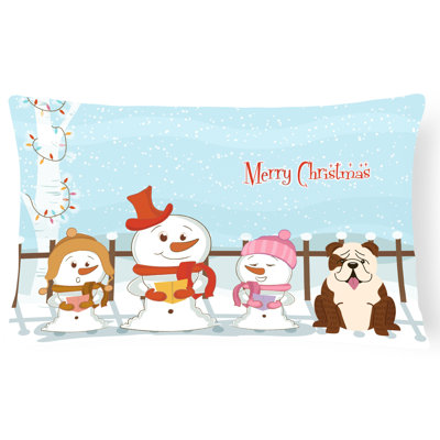 Coussin lombaire intérieur / extérieur Merry Christmas