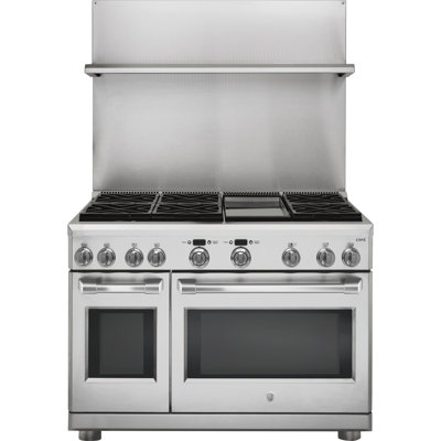 48" Professional 30"-36" Adjustable Height Backsplash with Shelf
