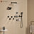AquaRhapsody Thermostatic Complete Shower System with Rough in-Valve-89794555