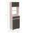 Pembrooke 2-Shelf 1-Drawer Microwave Pantry Cabinet -109827634