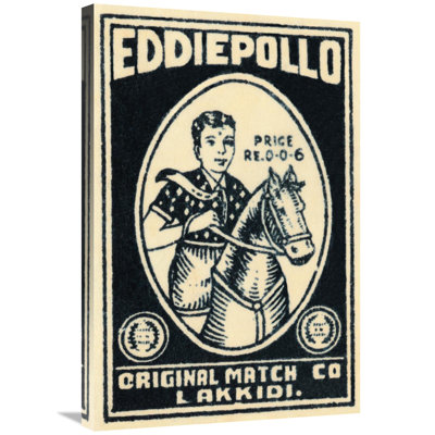 « eddie pollo », reproduction de photo rétro sur toile