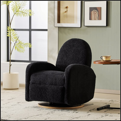 360 Swivel And Glider Recliner Chair With Smooth Rocking Motion For Ultimate Comfort And Relaxation