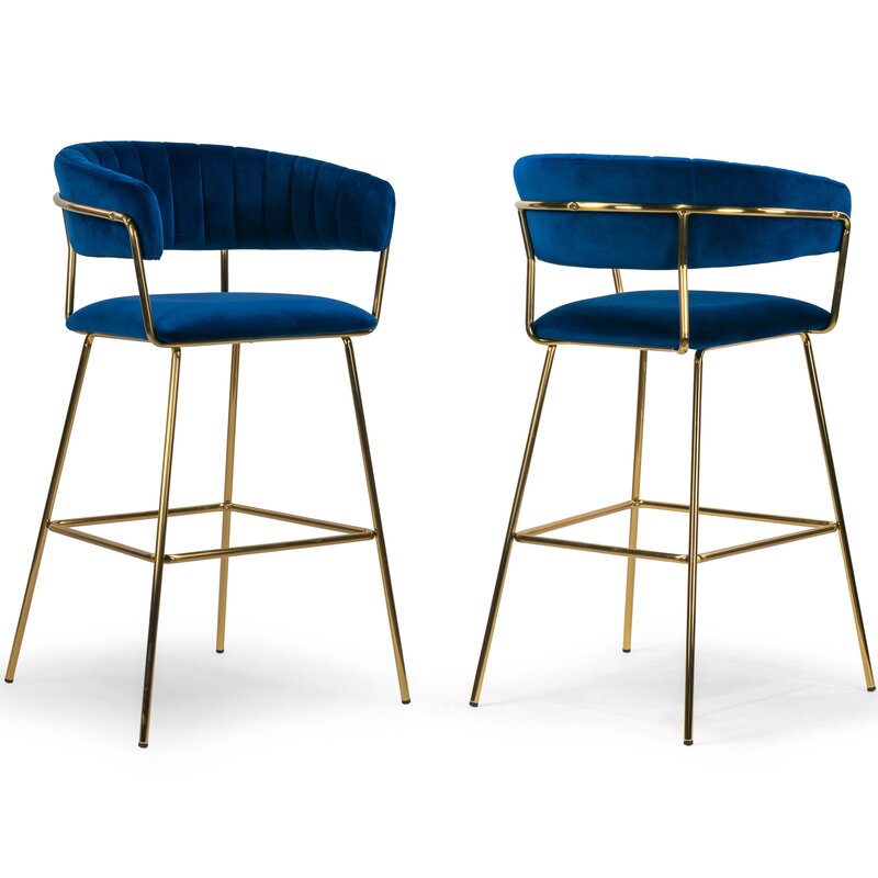 Willa Arlo Interiors Ophelia 30'' Bar Stool & Reviews | Wayfair