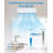 Homhougo 18000 BTU Ductless Mini Split Air Conditioner with Remote Included