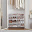Expandable Shoe Rack for Entryway Hallway-334250409-329499314