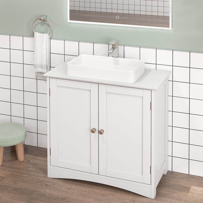 60cm Single Bathroom Vanity Base Only